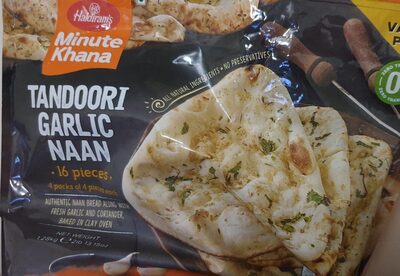 365 By Whole Foods Market, Garlic Tandoori Naan, 8.8 Ounce