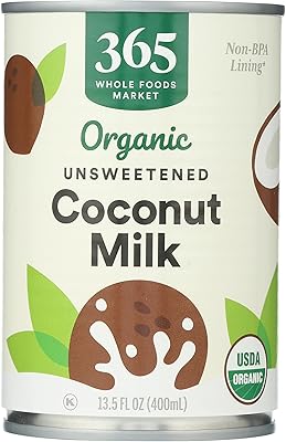 365 by Whole Foods Market, Organic Coconut Milk, 13.5 Fl Oz