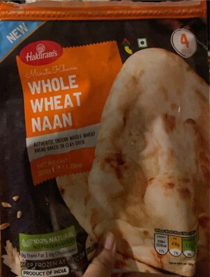 365 By Whole Foods Market, Whole Grain Tandoori Naan, Frozen, 8.8 Ounce - Available at World Ethnic Foods on StoresGo