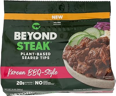 Beyond Steak Plant-Based Seared Tips, Korean BBQ-Style, 10 Ounce