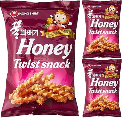 Box of Life Korean Snack Variety Pack - Korean Honey Twist Snack 2.82oz (3 Packs)