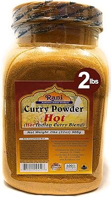 Curry Powder, Medium Hot, 2.2 Pound