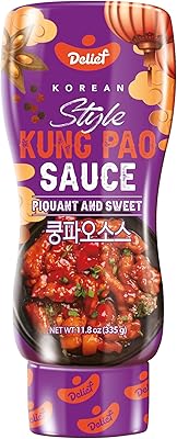 Delief Korean Style Kung Pao Sauce, Piquant and Sweet, 11.8oz (335g)