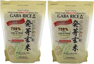 GABA - Sprouted Brown Rice 2.0kg (4.4 LB) bag