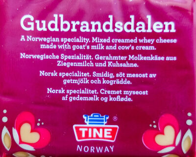 Gjetost Gudbrandsdalen 250g Norwegian Brown Cheese