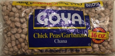 Goya Foods Chick Peas, Garbanzo Beans, 15.5 Ounce (Pack of 8)