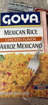 Goya Foods Instant Mexican Rice, Chicken Flavor, 6 Ounce (Pack of 24)