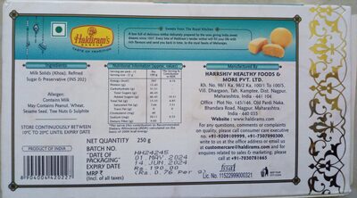 Haldirams, Mithaas Mathura Peda (Indian Sweets), 340 Grams(gm)