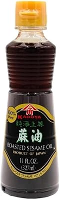 Kadoya Roasted Sesame Oil - for Cooking, Seasoning, 11 Fl oz