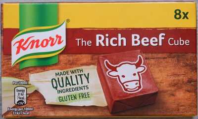 Kallo Organic Beef Stock Cubes (6x11g)