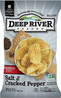 Kettle Brand Potato Chips, Sea Salt Kettle Chips, Party Size, 13 Oz