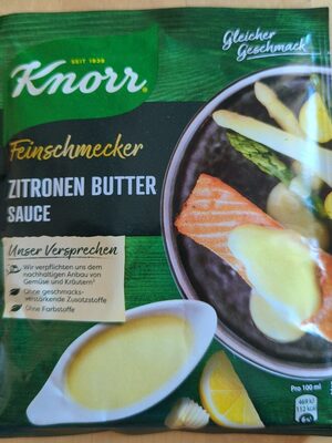 Knorr Feinschmecker Zitronen Butter Sauce 250 ml