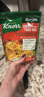Knorr Rice Sides 8 Count Chicken Flavor Fried Rice For a Tasty Rice Side Dish No Artificial Flavors 5.7 oz