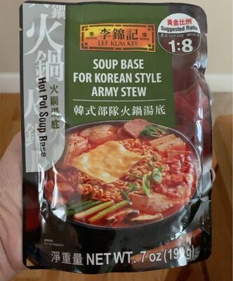 Korean Army Stew Budaejjigae ๋ถ๋์ฐ๊ฐ Soup 460g (16.22oz), Pack of 2 (2, Army Stew ๋ถ๋์ฐ๊ฐ)