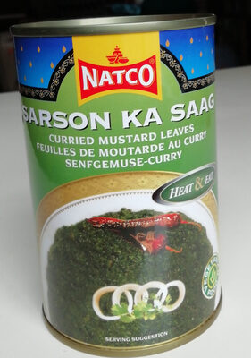KTC Sarson Ka Saag (curried mustard leaves) - 425g