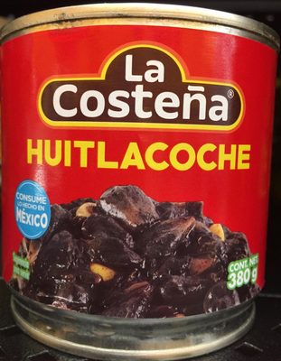 La Costeña Huitlacoche - Traditional Gourmet Mexican Food for Quesadillas, Tacos, Tamale, Umami - Canned Mexican Corn Truffle - Shelf Stable Non Perishable Food Items Ready to Eat - 13.4 oz, 12 Pack