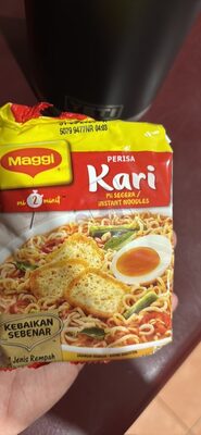 Maggi Chinese Spicy Garlic Noodles, Instant Ramen Noodles, 3 min, Vegetarian, Halal, Kosher, 4-Pack