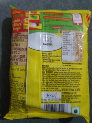Maggi Classic Indian Masala Noodles, 3 min Indian Noodles, Mildly Spicy, Vegetarian, Halal, Kosher, 4 Pack
