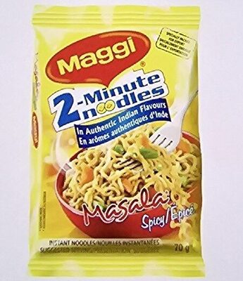 Maggi Indian Classic Masala Noodles, Instant Noodles, 3 Min Indian Noodles, Mildly Spicy, 24Pk