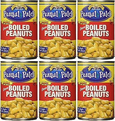 Margaret Holmes 6 Piece Cajun Style Boiled Peanuts, 5.95 Pound (Pack of 6)