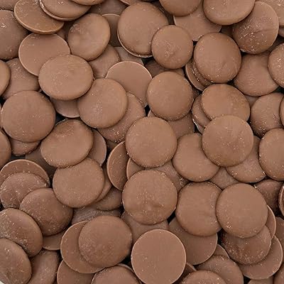 Merckens Milk Melting Chocolate - 2 Pounds of Premium Quality Milk Candy Melts to make Dubai Chocolate Bar, Cake Pops, Cocoa Bombs, & Homemade Desserts