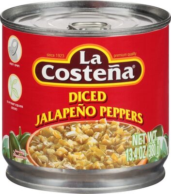Mezzetta Diced Tamed Jalapeno Peppers, Medium Heat | Kosher, Gluten Free, Keto | 16 Fluid Ounce Jar (Pack of 6)