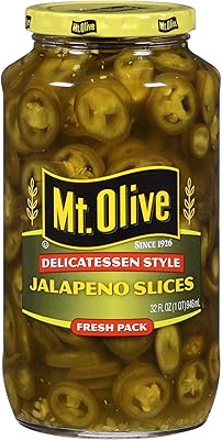 Mt. Olive Jalapeno Slices, 32 fl oz