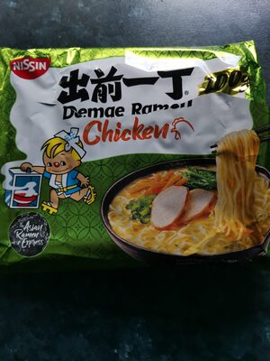 Nissin Demae Black Garlic Oil Instant Ramen Noodles, 3.5 Ounce (Pack of 30)