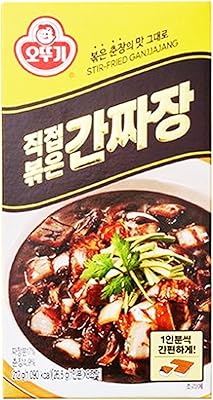 Ottogi Black Bean Paste Sauce Jjajang solid 212g (7.48oz)