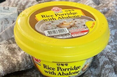 OTTOGI Rice Porridge with Abalone, Microwavable, Instant Abalone Porridge, Korean Rice (280g) - 2 Pack