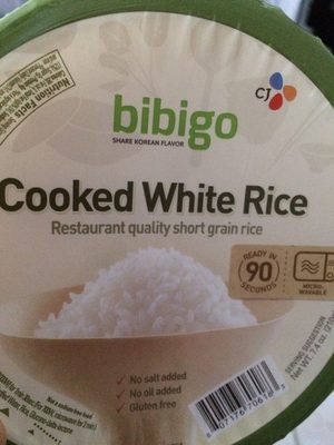 Rice Cooked White Hetbahn, Gluten-Free & Vegan, Instant & Microwaveable, 7.4 Oz, 12 Count