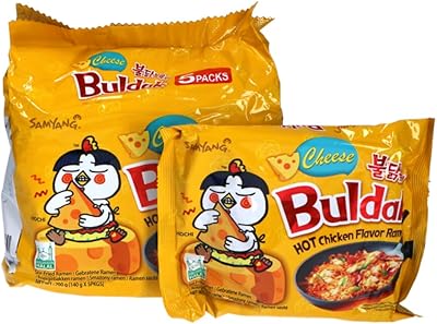 Samyang Cheese Flavor Buldak Ramen Pack of 5