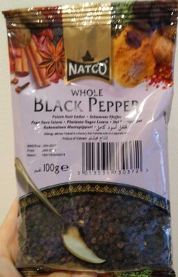 Sauer's Whole Black Pepper | 1 Pound Canister | Foodservice