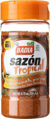 Sazon Tropical with Coriander & Annatto, 28 oz – Authentic Latin & Caribbean Flavors, No MSG, Gluten Free