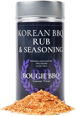 Spicy Korean BBQ Seasoning | All Natural Spice Mix | Small Batch, Hand Made | Artisan Spice Blend | All Natural | Non GMO | GLP-1 Friendly | No Artificial Ingredients or Additives | Sustainably Source