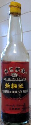 Superior Dark Soy Sauce, Premium Chinese Soy Sauce, Authentic Restaurants Choice Perfect Condiment for Chinese Cuisine, Sushi, Soup, Asian Stir Fry, 33.8 Fl Oz