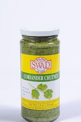 Swad Coriander Chutney, 7.5 Ounce