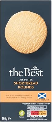 The Best All Butter & Cream Shortbread Rounds 180g