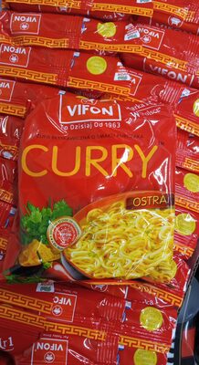 VIFON Golden (Zloty Kurczak) Curry Chicken Flavor Instant Noodle Soup Bag, 70 g | Vietnamese Curry-Style Ramen | Contains Wheat & May Contain Peanuts | Halal Certified |Includes 2 Flavor Packets | Rea