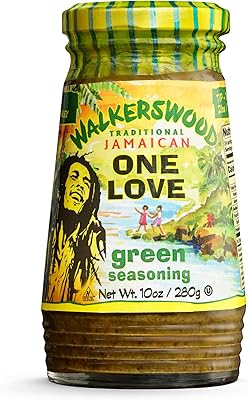Walkerswood Traditional Jamaican All Purpose Mix and Blenda Green Seasoning, 10 oz (Packaging May Vary)