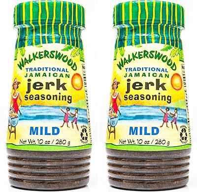 Walkerswood Traditional Jamaican Jerk Seasoning, 10 oz., Mild (Pack of 2)