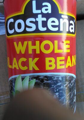 Whole Black Beans - Ready-to-Eat Canned Black Beans for Mexican Food, Vegetarian Chili Ingredients, Frijoles Negros, Hummus, Dips, Burgers & Burritos - 14.1 oz, 12 Pack Bulk Canned Food